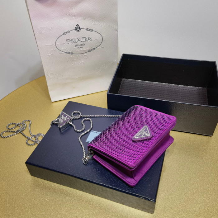 Prada NIGO Chain Crossbody Square Bag #nigo21311