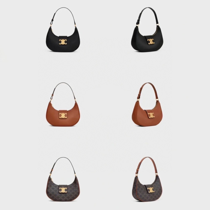 Celine NIGO Leather Printed Underarm Bag #nigo21333