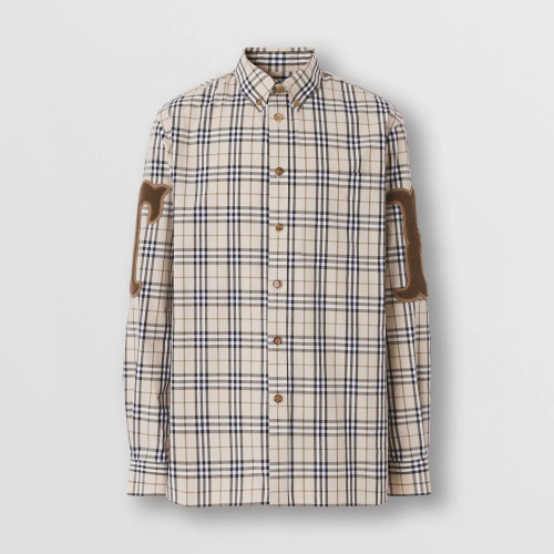 Burberry NIGO Men's Loose Casual Vintage Check Shirt #nigo94963