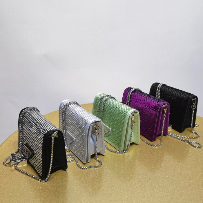 Prada NIGO Chain Crossbody Square Bag #nigo21311