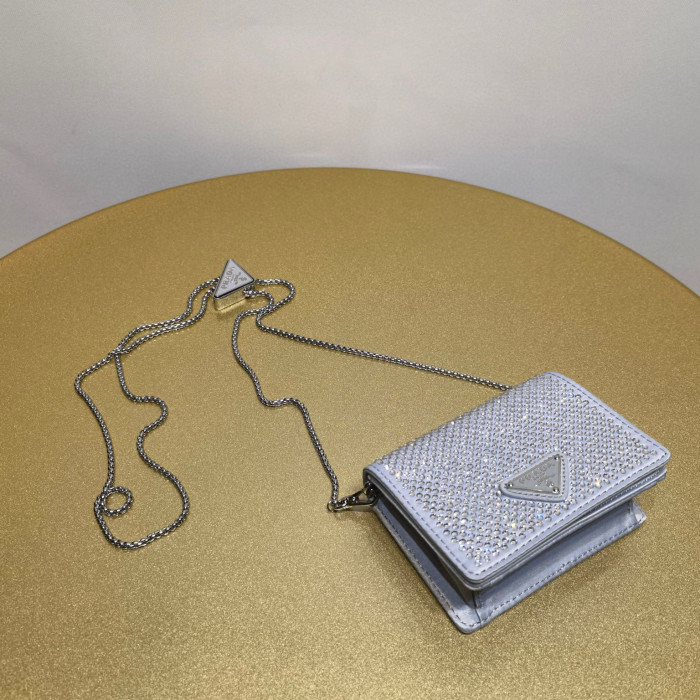 Prada NIGO Chain Crossbody Square Bag #nigo21311
