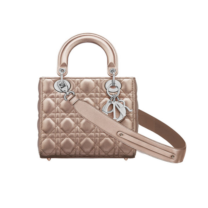 Dior Fashion Handbag Metal Pendant Shoulder Tote Bag Leather Bag #nigo51855