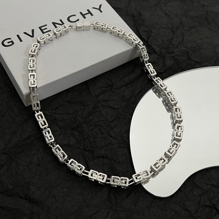 Givenchy NIGO Decorative Chain Thick Necklace #nigo84176