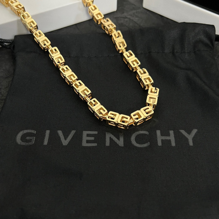 Givenchy NIGO Decorative Chain Thick Necklace #nigo84176
