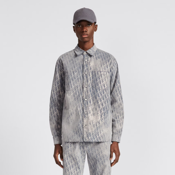 Dior NIGO Denim Lapel Jacket #nigo94857