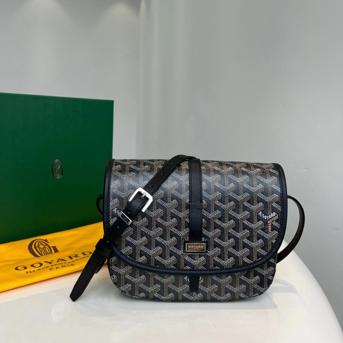 GOXARD Full Printed Leather Shoulder Bag #nigo56161