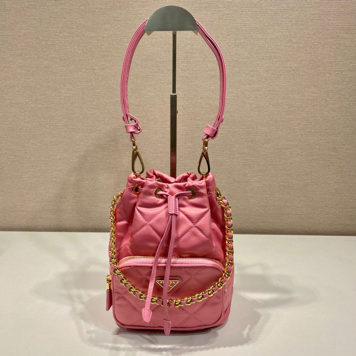 Prada Candy Colored Leather Shrink Handbag #nigo21392