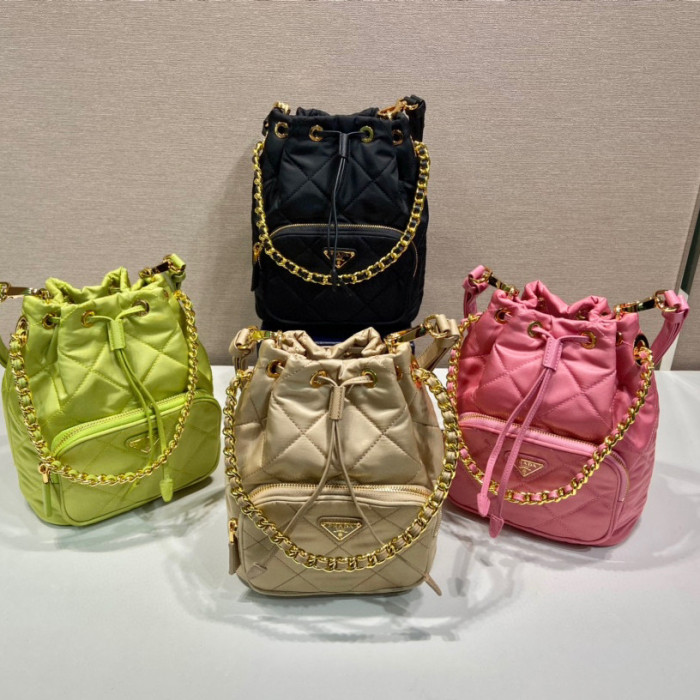 Prada Candy Colored Leather Shrink Handbag #nigo21392