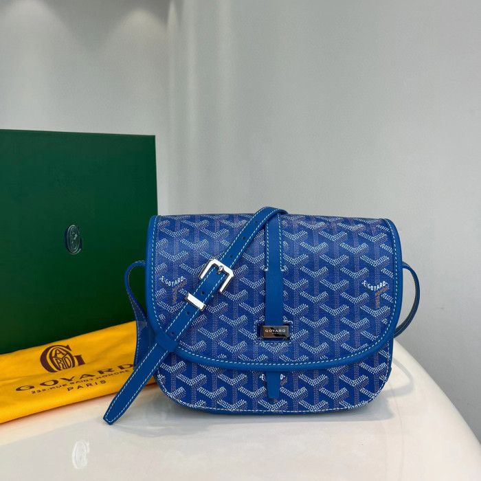 GOXARD Full Printed Leather Shoulder Bag #nigo56161