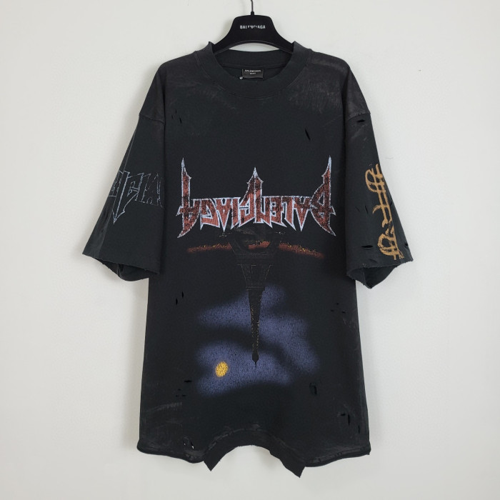 Balenciaga NIGO Graffiti Raglan Short Sleeve T-Shirt #nigo94883