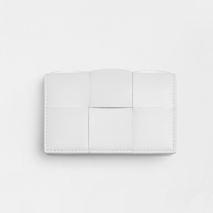 Bottega Veneta Leather Woven Card Bag Ngvp #nigo6229