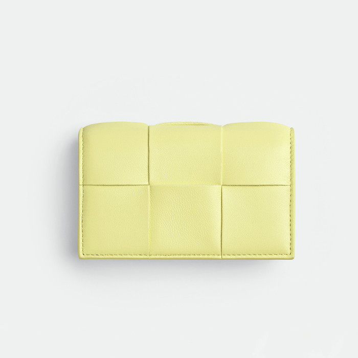 Bottega Veneta Leather Woven Card Bag Ngvp #nigo6229