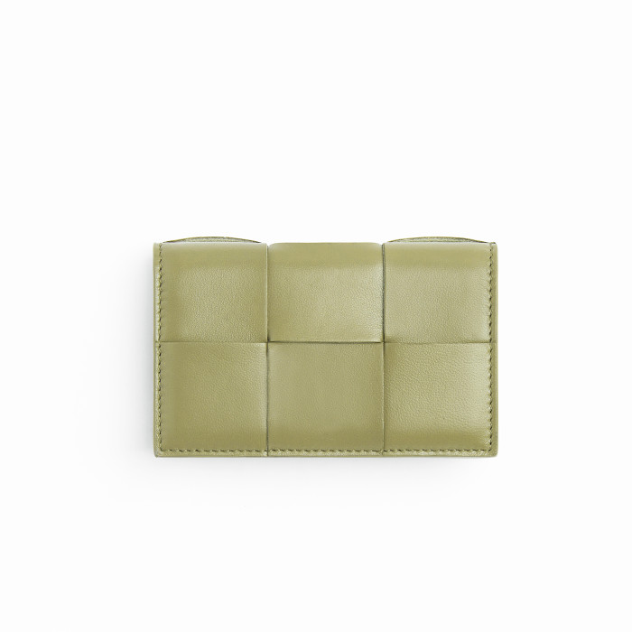 Bottega Veneta Leather Woven Card Bag Ngvp #nigo6229