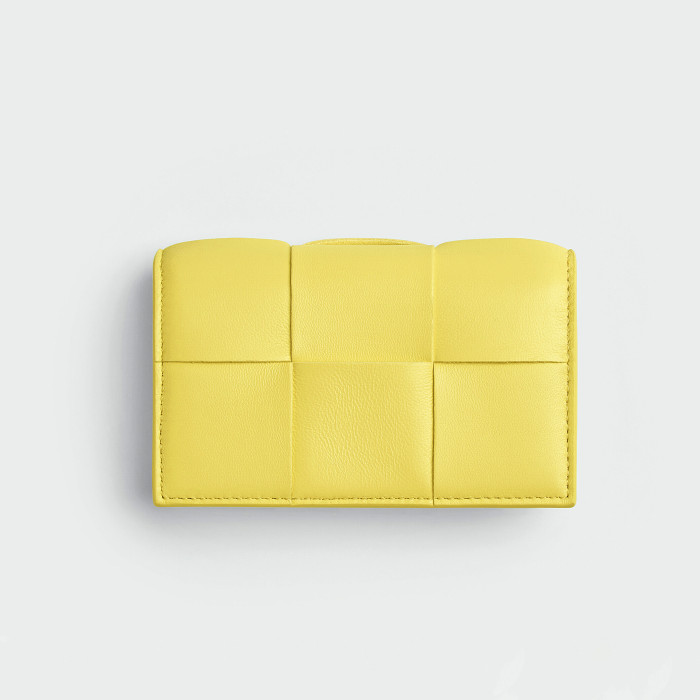 Bottega Veneta Leather Woven Card Bag Ngvp #nigo6229