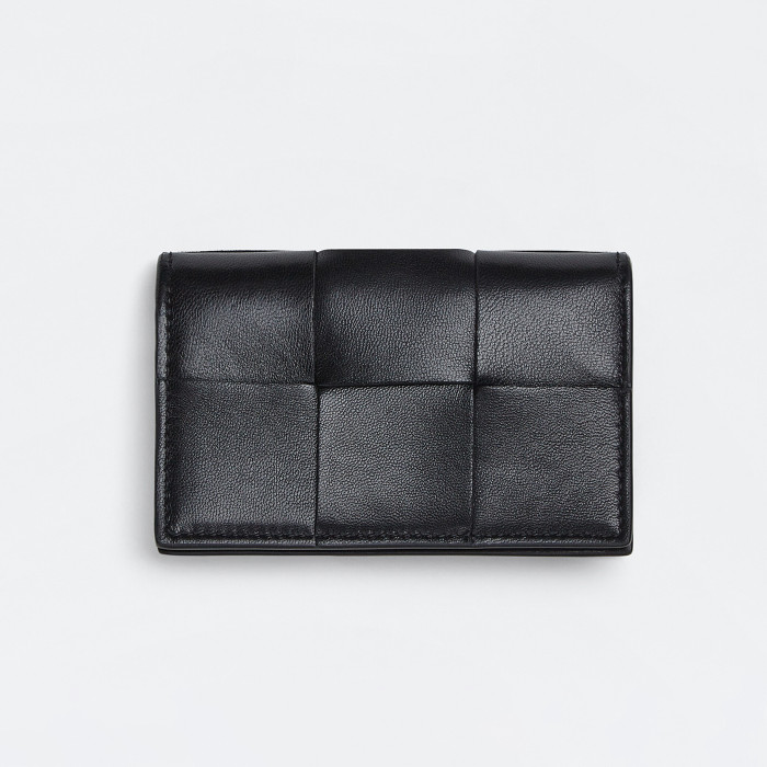 Bottega Veneta Leather Woven Card Bag Ngvp #nigo6229