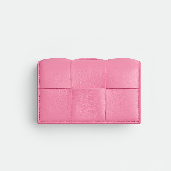 Bottega Veneta Leather Woven Card Bag Ngvp #nigo6229