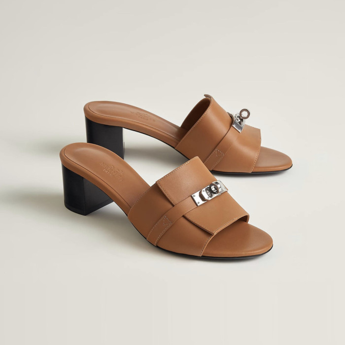 Hermès Gigi Summer High-heeled Sandals KELLY Flip Flops Shoes #nigo29155