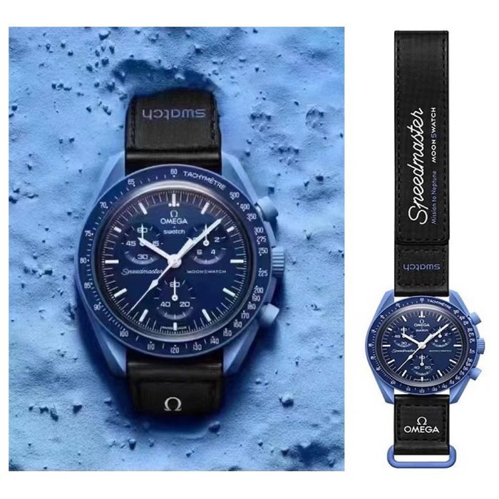 OMEGA Quartz Ceramic Planet 42mm Magic Wristband Casual Watch #nigo81212