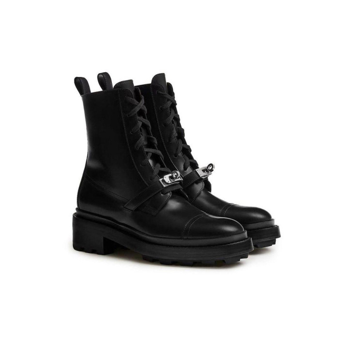 Hermes NIGO Casual Lace High Boots Martin Boots #nigo29152