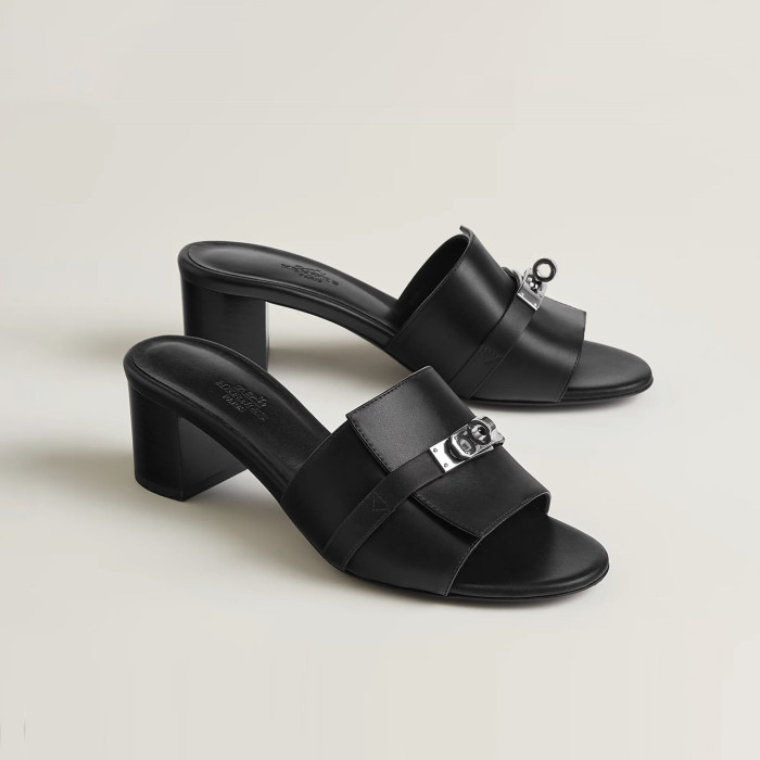 Hermès Gigi Summer High-heeled Sandals KELLY Flip Flops Shoes #nigo29155