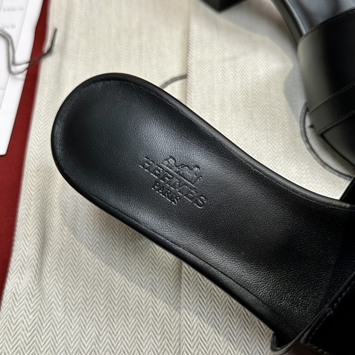 Hermès Gigi Summer High-heeled Sandals KELLY Flip Flops Shoes #nigo29155