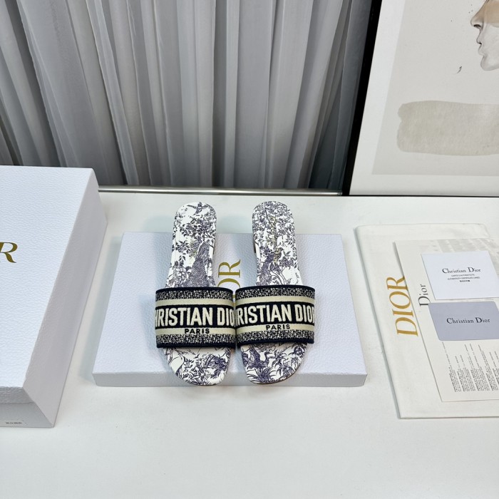 Dior High Heels Slippers Sandals Summer Women's Shoes #nigo29156