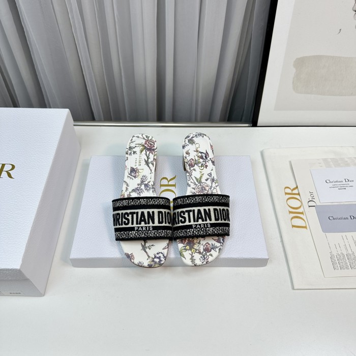 Dior High Heels Slippers Sandals Summer Women's Shoes #nigo29156