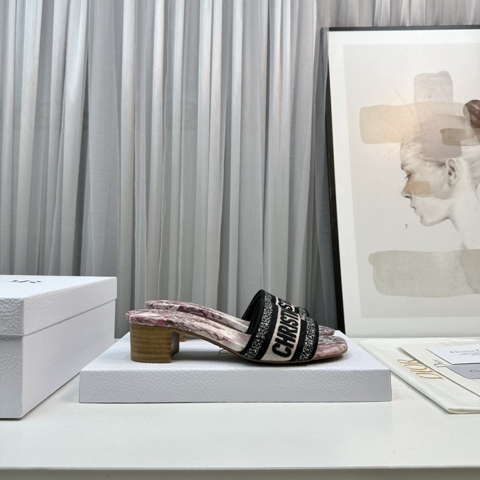 Dior High Heels Slippers Sandals Summer Women's Shoes #nigo29156