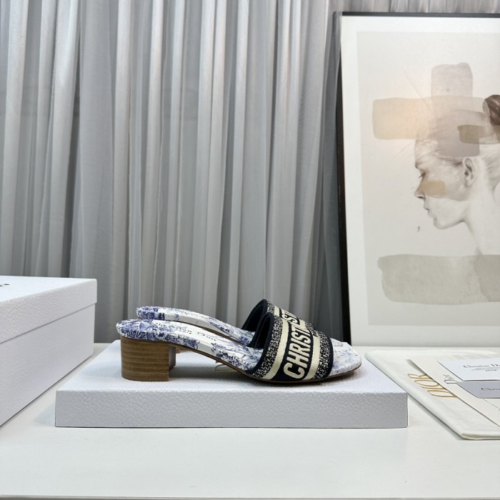 Dior High Heels Slippers Sandals Summer Women's Shoes #nigo29156