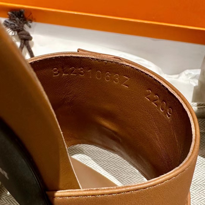 Hermès Gigi Summer High-heeled Sandals KELLY Flip Flops Shoes #nigo29155