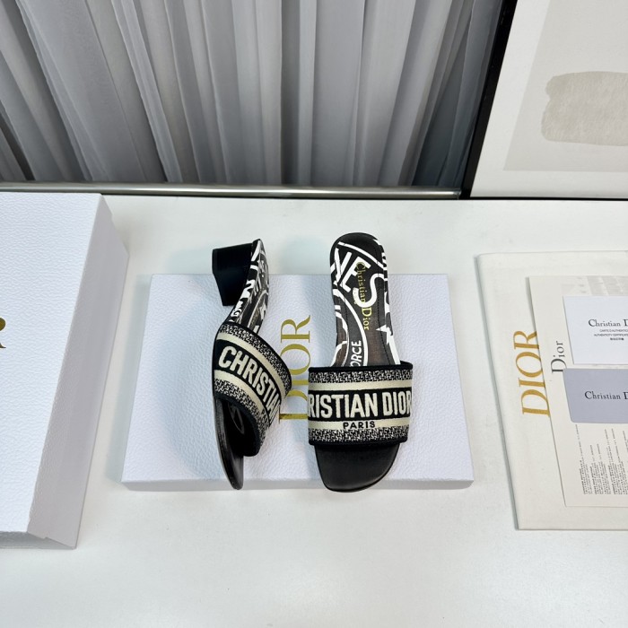Dior High Heels Slippers Sandals Summer Women's Shoes #nigo29156