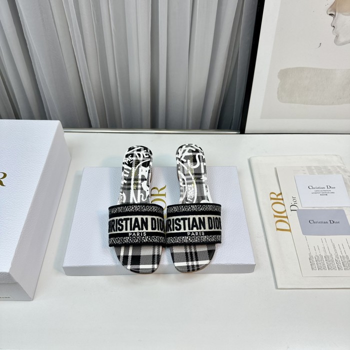 Dior High Heels Slippers Sandals Summer Women's Shoes #nigo29156