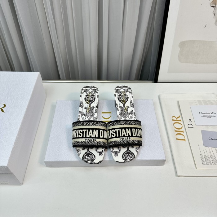 Dior High Heels Slippers Sandals Summer Women's Shoes #nigo29156