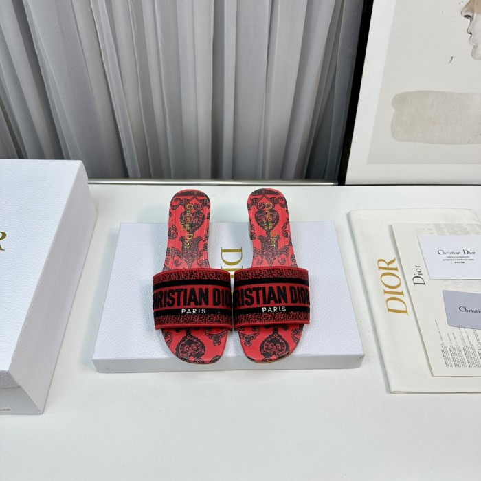 Dior High Heels Slippers Sandals Summer Women's Shoes #nigo29156