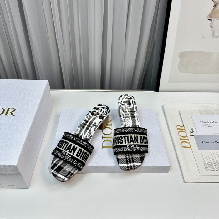 Dior High Heels Slippers Sandals Summer Women's Shoes #nigo29156