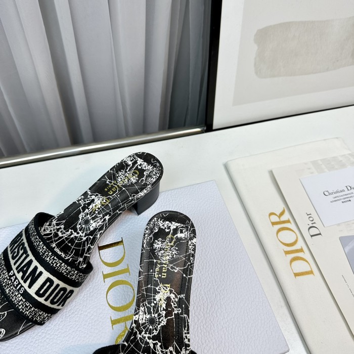 Dior High Heels Slippers Sandals Summer Women's Shoes #nigo29156
