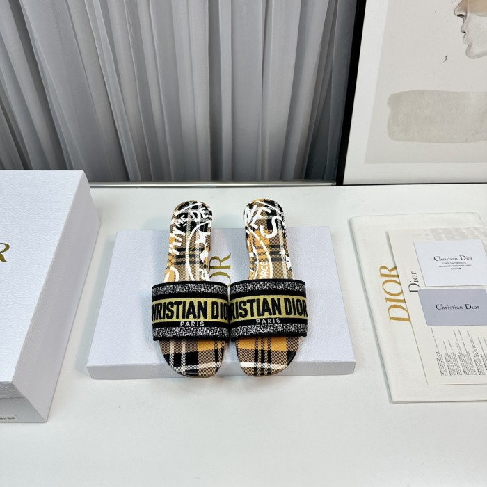 Dior High Heels Slippers Sandals Summer Women's Shoes #nigo29156