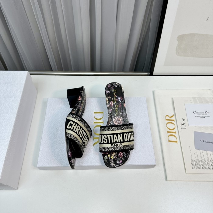 Dior High Heels Slippers Sandals Summer Women's Shoes #nigo29156