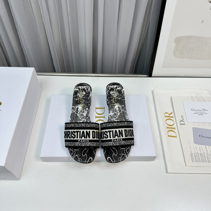 Dior High Heels Slippers Sandals Summer Women's Shoes #nigo29156