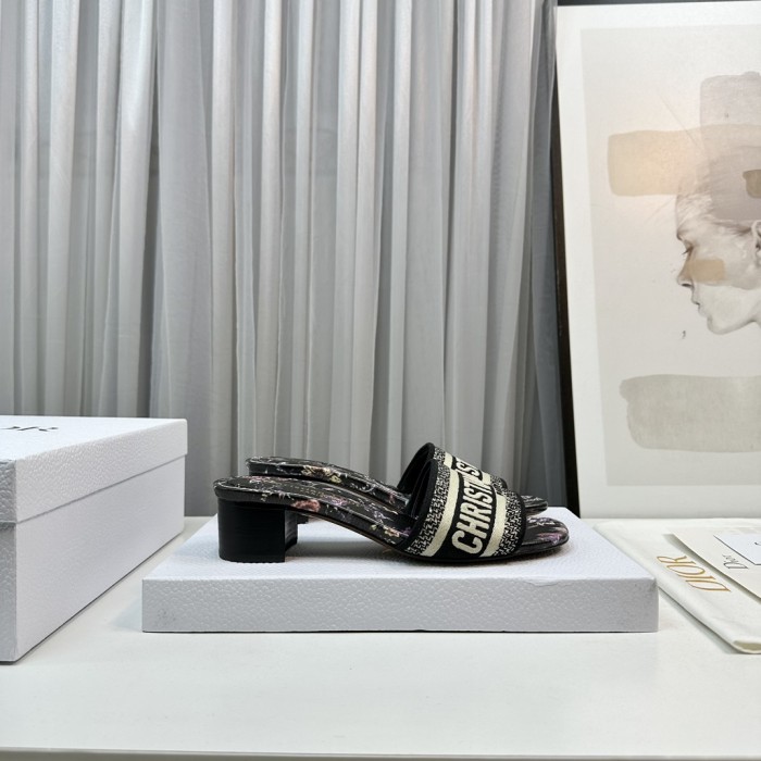 Dior High Heels Slippers Sandals Summer Women's Shoes #nigo29156