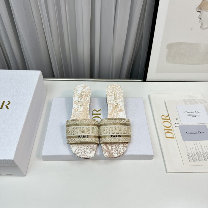 Dior High Heels Slippers Sandals Summer Women's Shoes #nigo29156