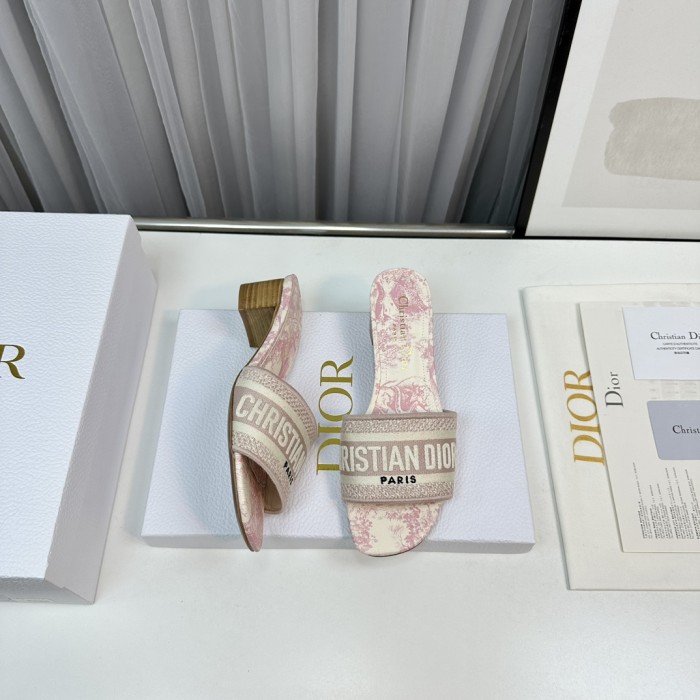 Dior High Heels Slippers Sandals Summer Women's Shoes #nigo29156