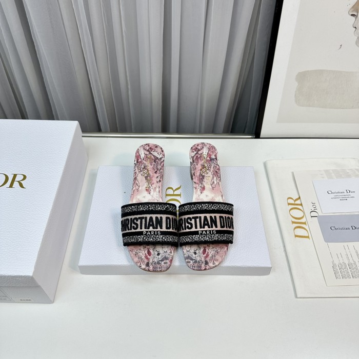 Dior High Heels Slippers Sandals Summer Women's Shoes #nigo29156