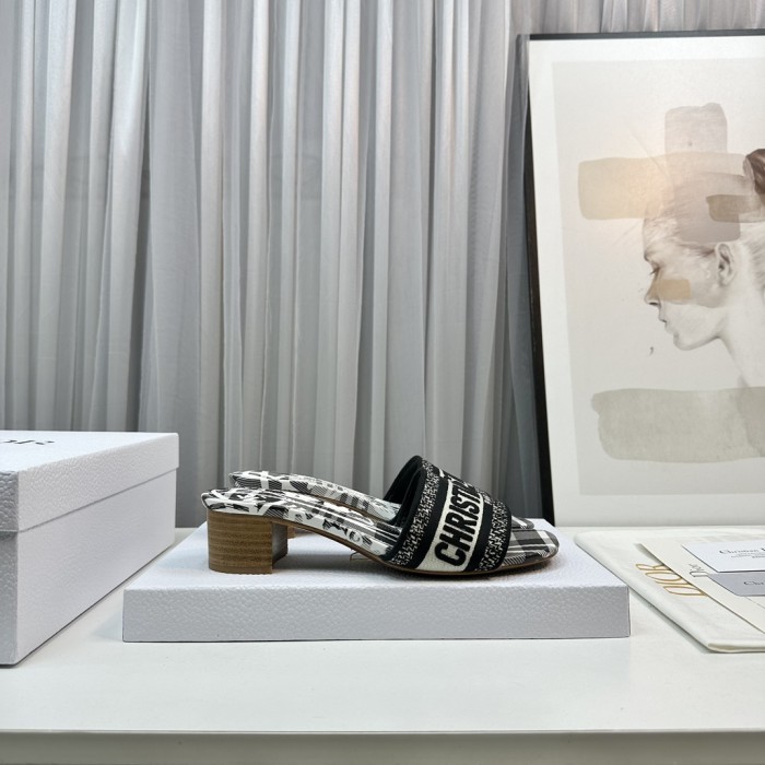 Dior High Heels Slippers Sandals Summer Women's Shoes #nigo29156