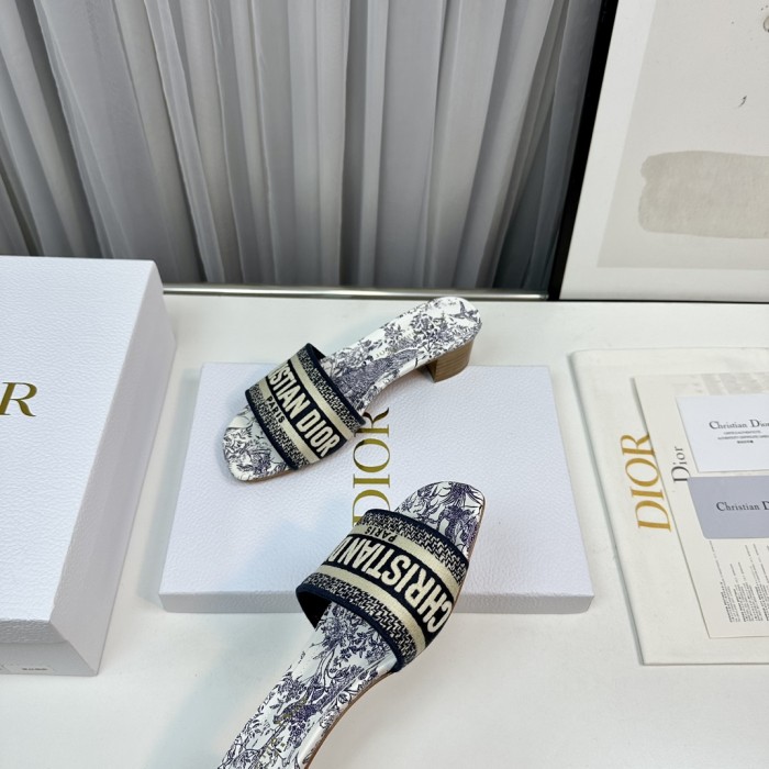 Dior High Heels Slippers Sandals Summer Women's Shoes #nigo29156