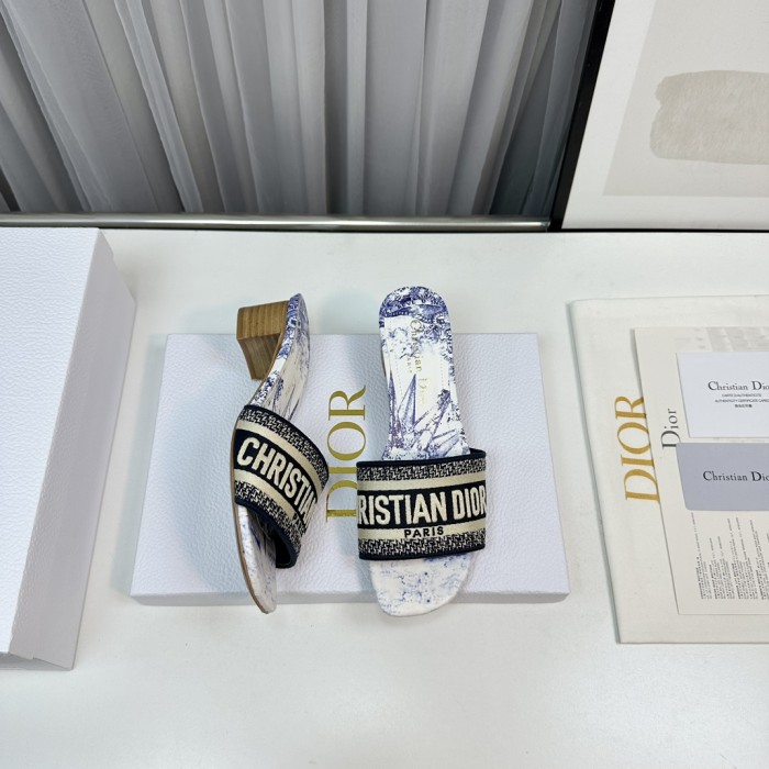 Dior High Heels Slippers Sandals Summer Women's Shoes #nigo29156