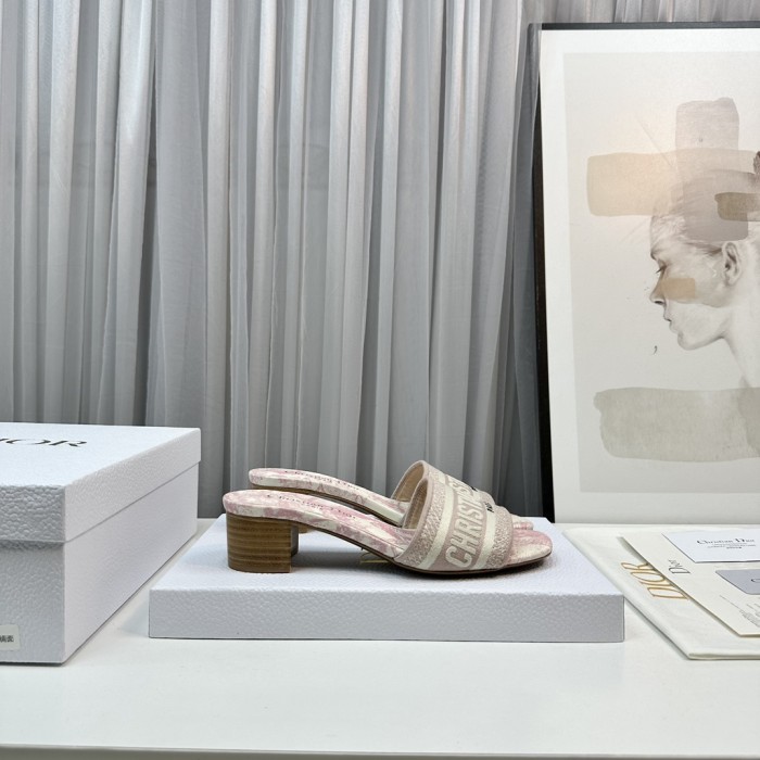 Dior High Heels Slippers Sandals Summer Women's Shoes #nigo29156