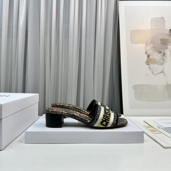 Dior High Heels Slippers Sandals Summer Women's Shoes #nigo29156
