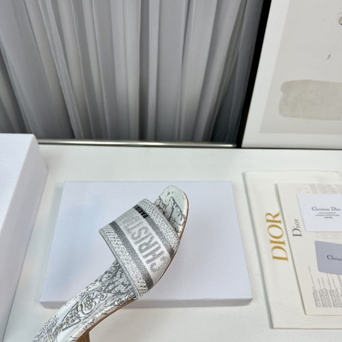 Dior High Heels Slippers Sandals Summer Women's Shoes #nigo29156