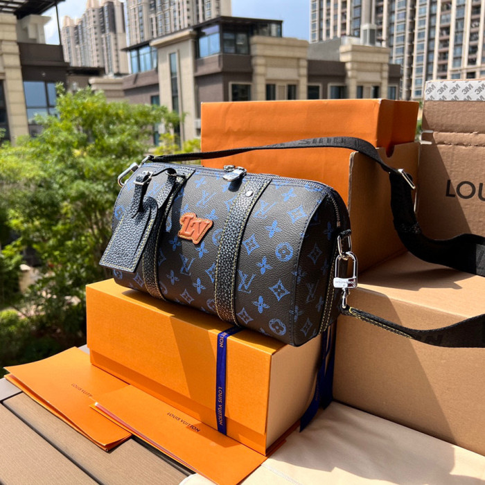 Louis Vuitton NIGO Leather Printed Crossbody Bag #nigo21467